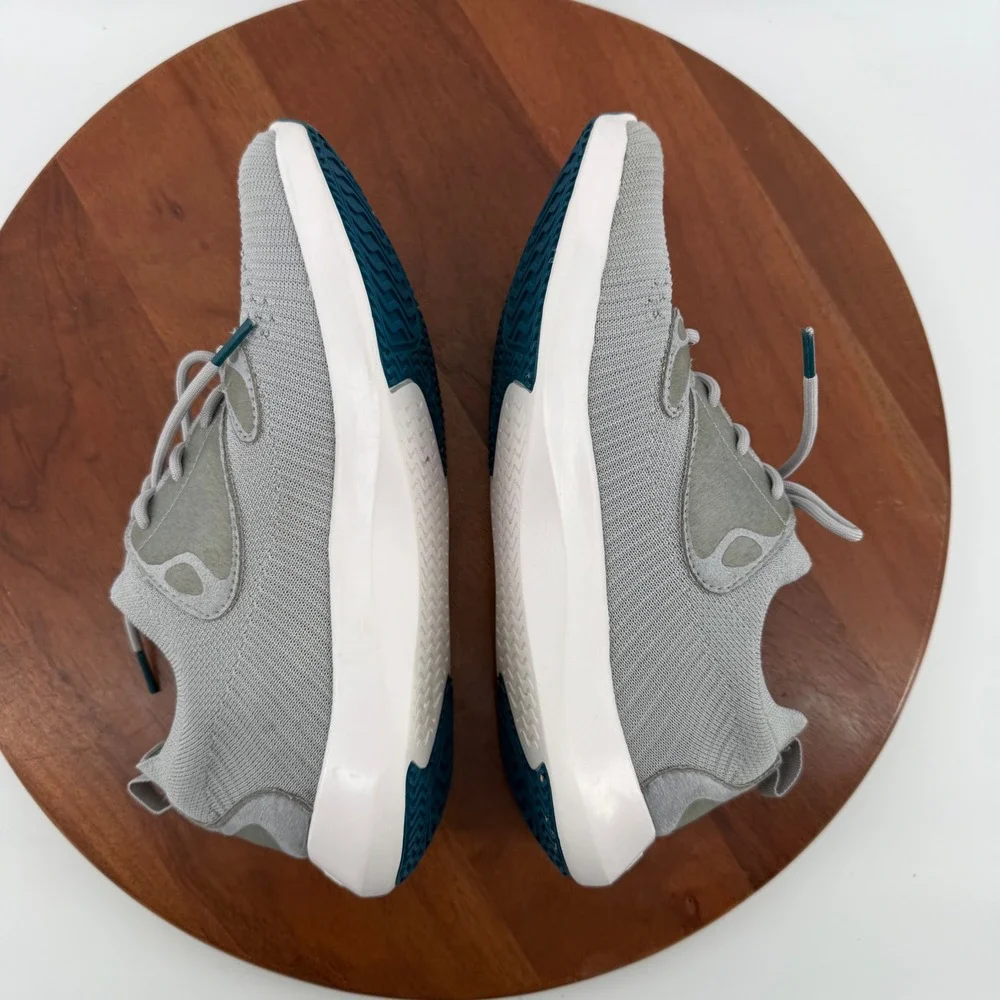 Vessi Everyday 2  Grey Waterproof Knit Athletic Sneakers Walking Shoes Women's 9